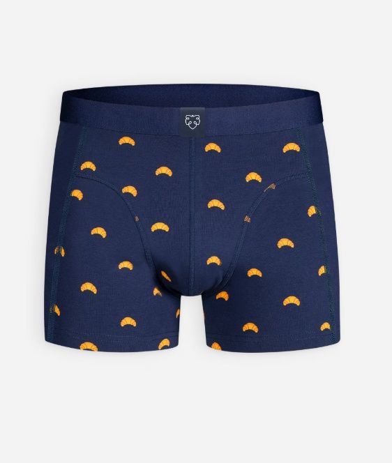 Boxer - Navy Croissant