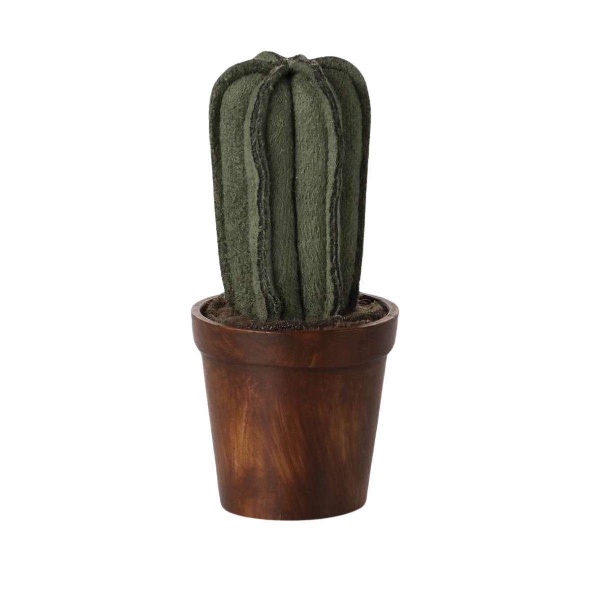 Bloempot met cactus - miniatuur