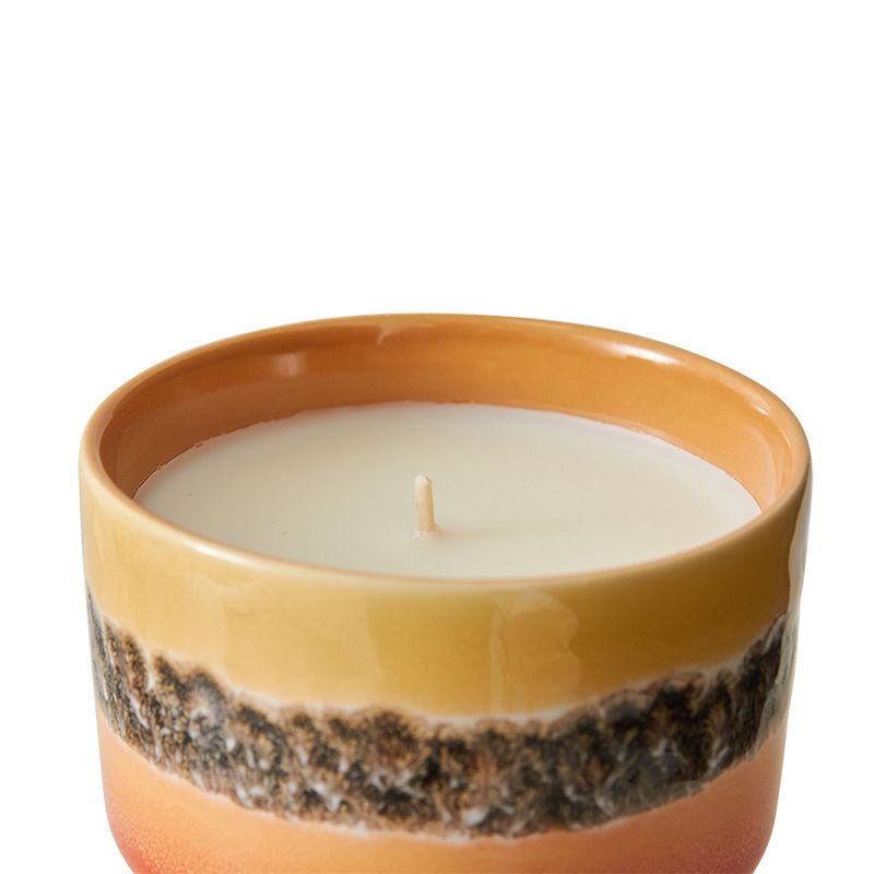 70's ceramics: small scented canlde Tulum
