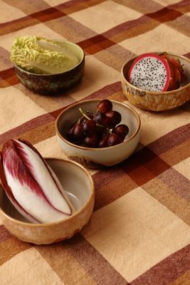70&#39;s ceramics: Tapas bowls set Drift