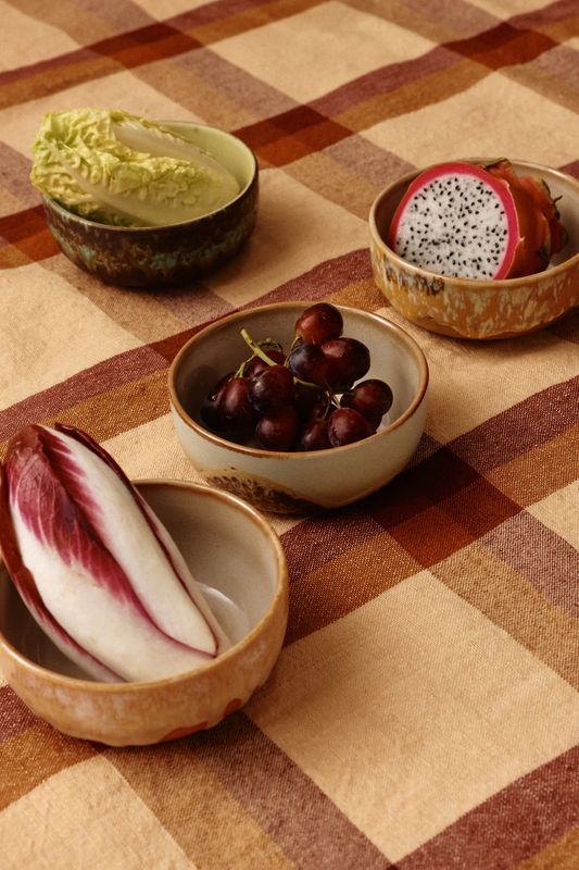 70&#39;s ceramics: Tapas bowls set Drift