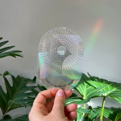 Regenboogsticker - Jij bent gemaakt van magie
