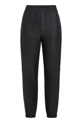 Broek in Leatherlook met zakken LTD AW25