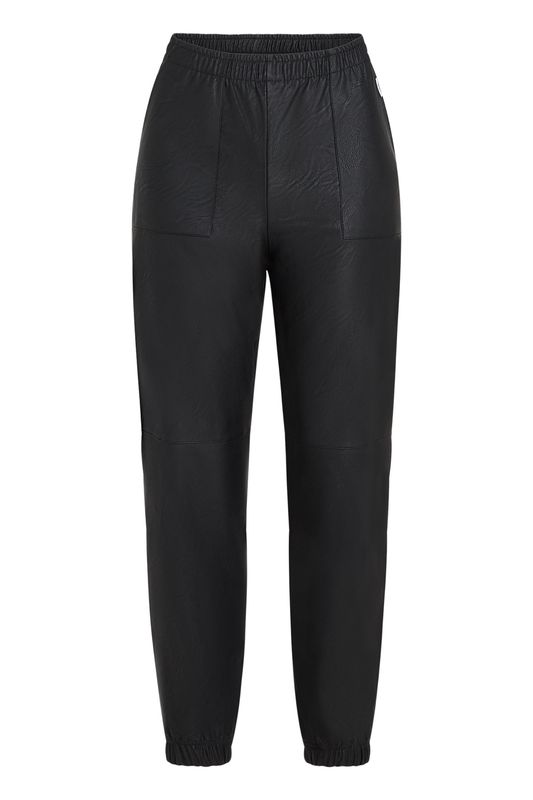 Broek in Leatherlook met zakken LTD AW25