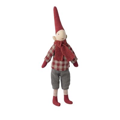 Pixy maat 1 jongens rood geruit overhemd