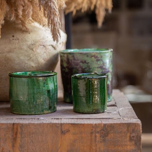 Bougie Tamegroute Verte - Menthe Thé