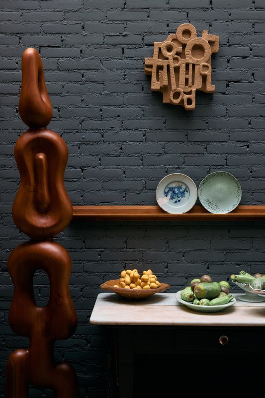 70's ceramics: side plates, fleck (set of 2)