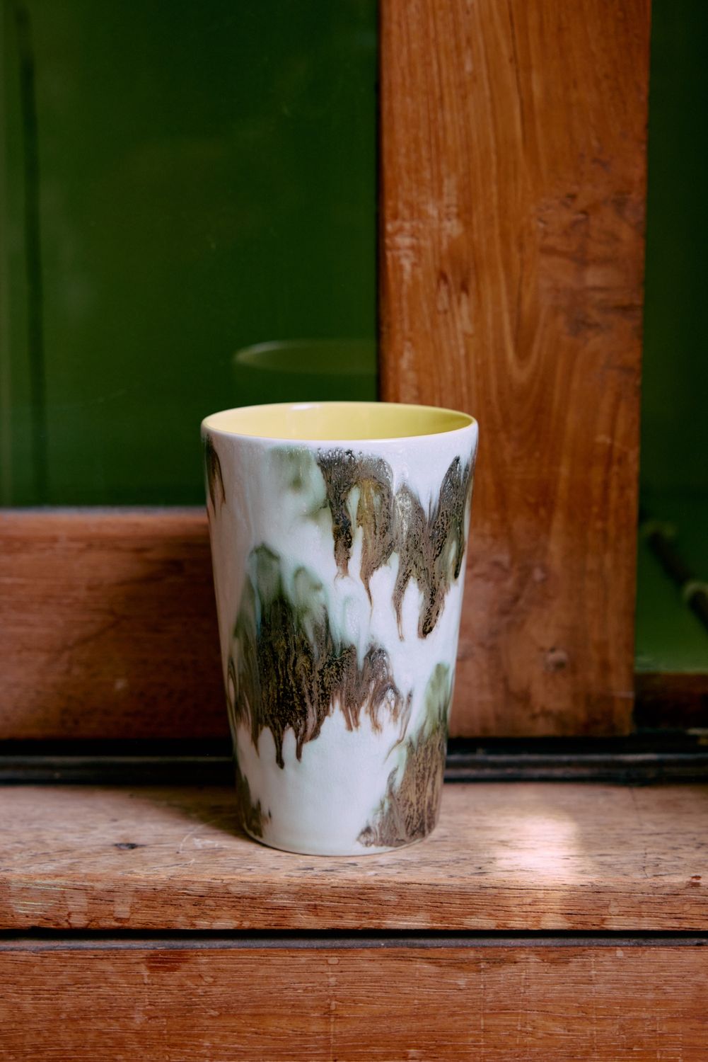 70's ceramics:tea mug, tide