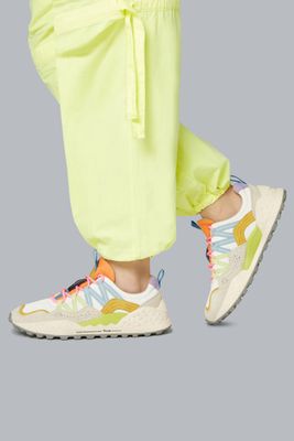 S26 Washi woman Beige White Multi