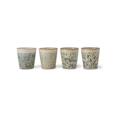70's ceramics: coffee mug, hail