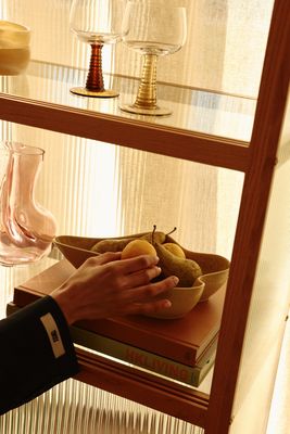 Shell serving bowl Vanilla