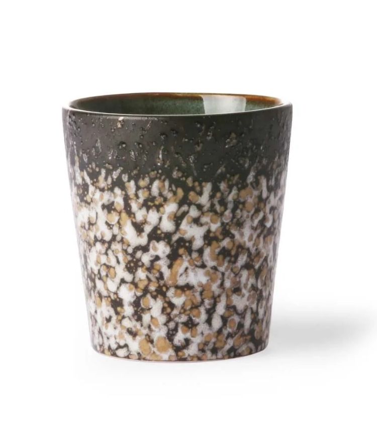 70's ceramics: coffee mug, mud