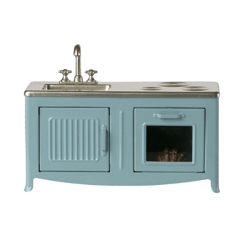 Keuken, muis - blauw