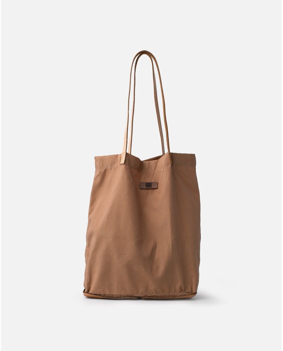 Backpack Biba Mansfield Stripes, Color: Salmon
