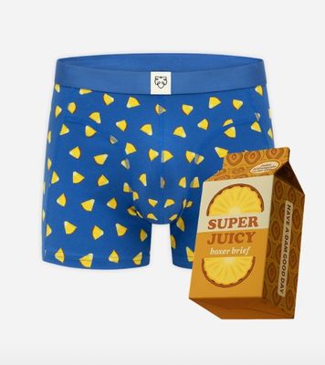 Giftbox Boxer Brief Pineapple Juice