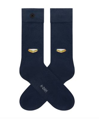 Sokken Casual Navy Sandwich