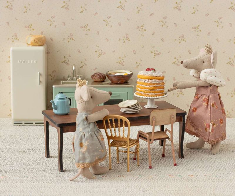 Lange eettafel - muis