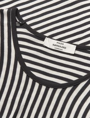 FW26 2x2 Cotton Stripe Servera Dress