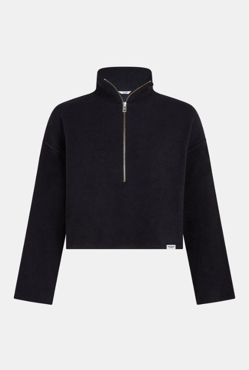 FW26 - Trui zacht kort met rits