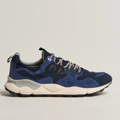 FW26 YAMANO 3 Man Cow Velours Blue - Bluette