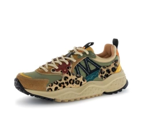 FW26 SOLIN Woman Suede/Nylon Brown- Military - Black- Pony