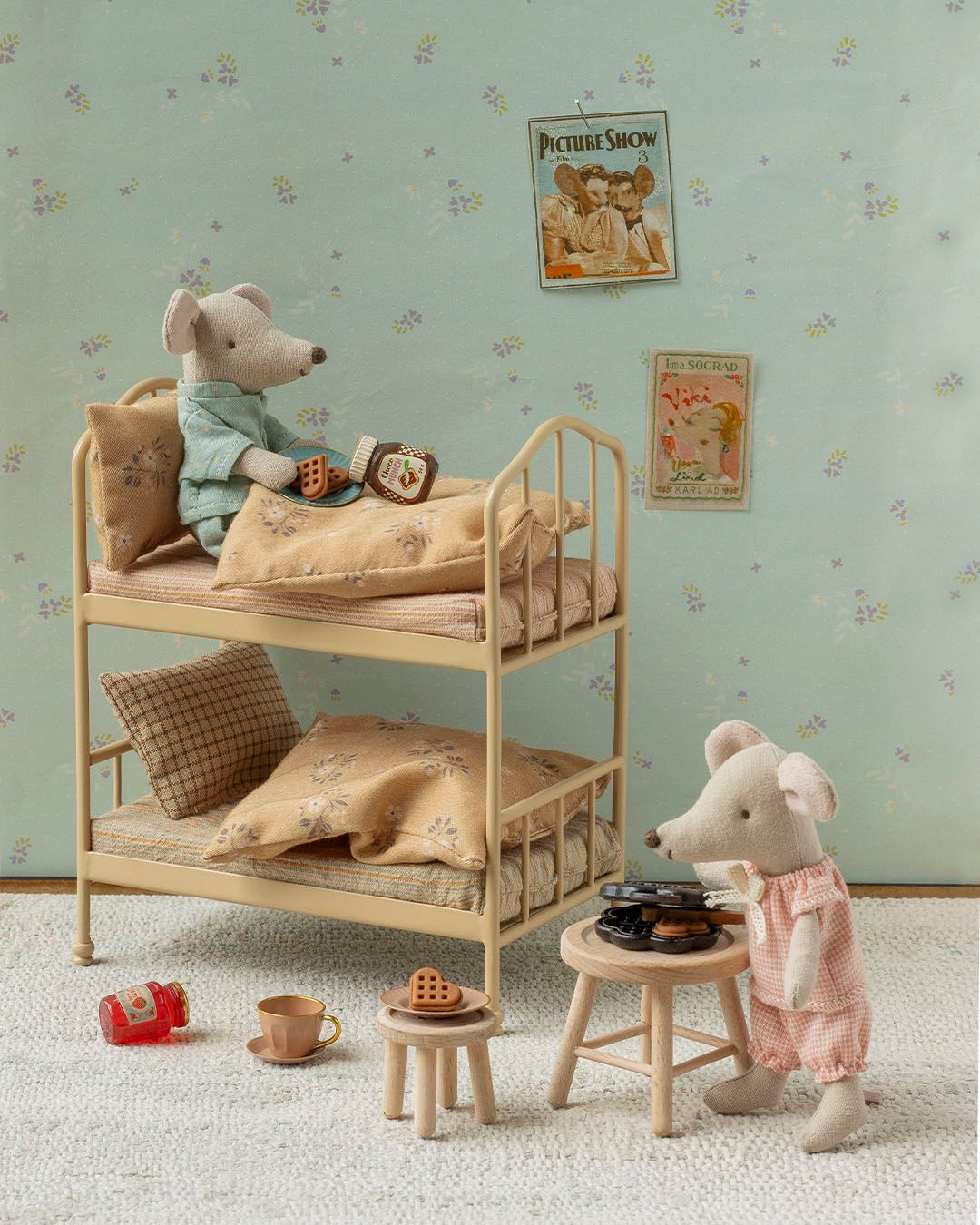 Stapelbed, muisjes