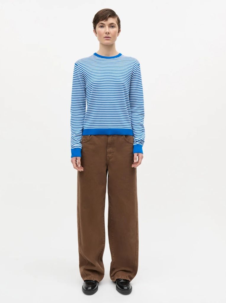 FW26 Fine Merino Emma Stripe Knit
