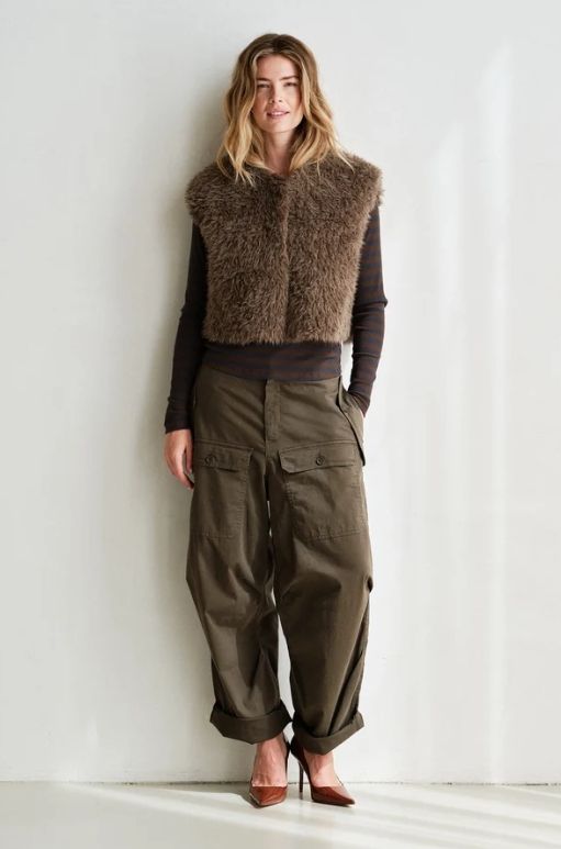 FW26 Cargo Broek met grote zakken