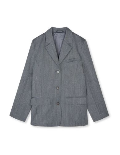 FW26 Herringbone Pin  Less Blazer