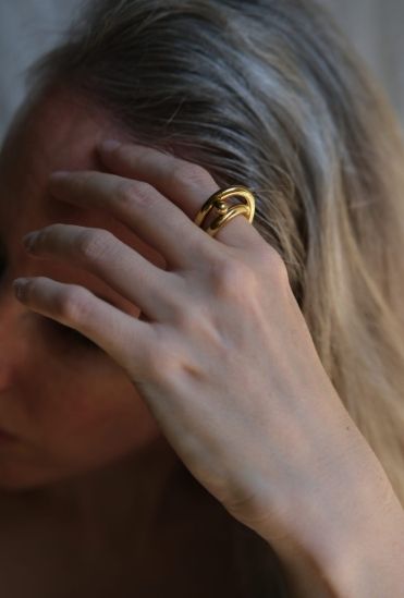 Fuse Ring Gold Plated