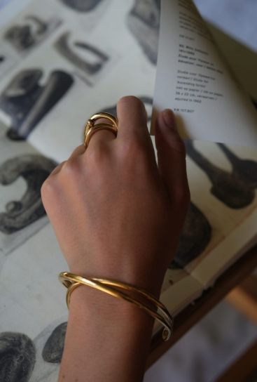 Fuse Bracelet Gold Plated