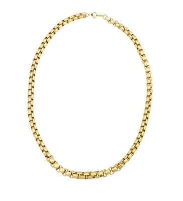 Clasp Necklace Gold Plated