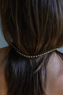 Clasp Necklace Gold Plated