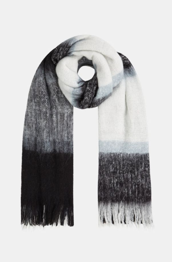 FW26 Sjaal Check Black