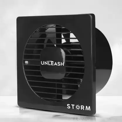 Unleash Storm 6 inch(150MM) Cut Out Size Exhaust Fan For Kitchen, Exhaust Fan For Bathroom Kitchen Exhaust Fan