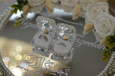 Mirrored Ring Tray
