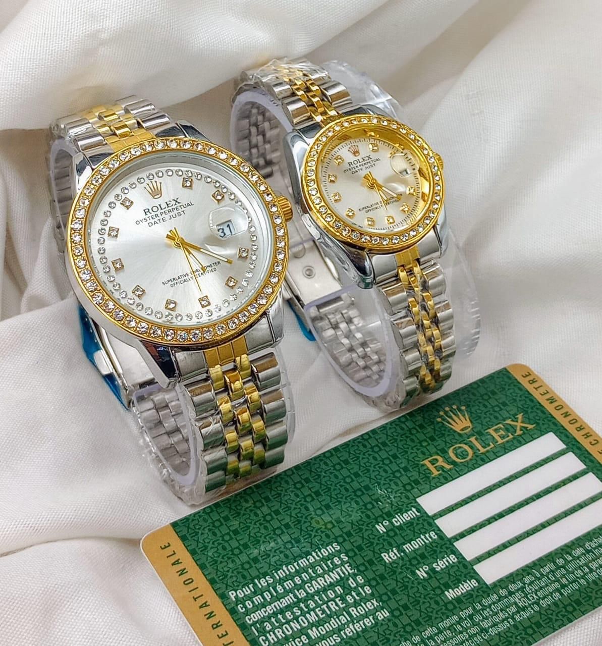 ROLEX GENTS LADIES PAIR