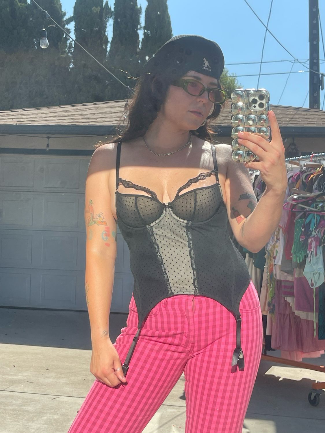 mesh corset