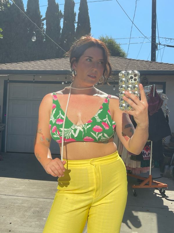 vintage swim top