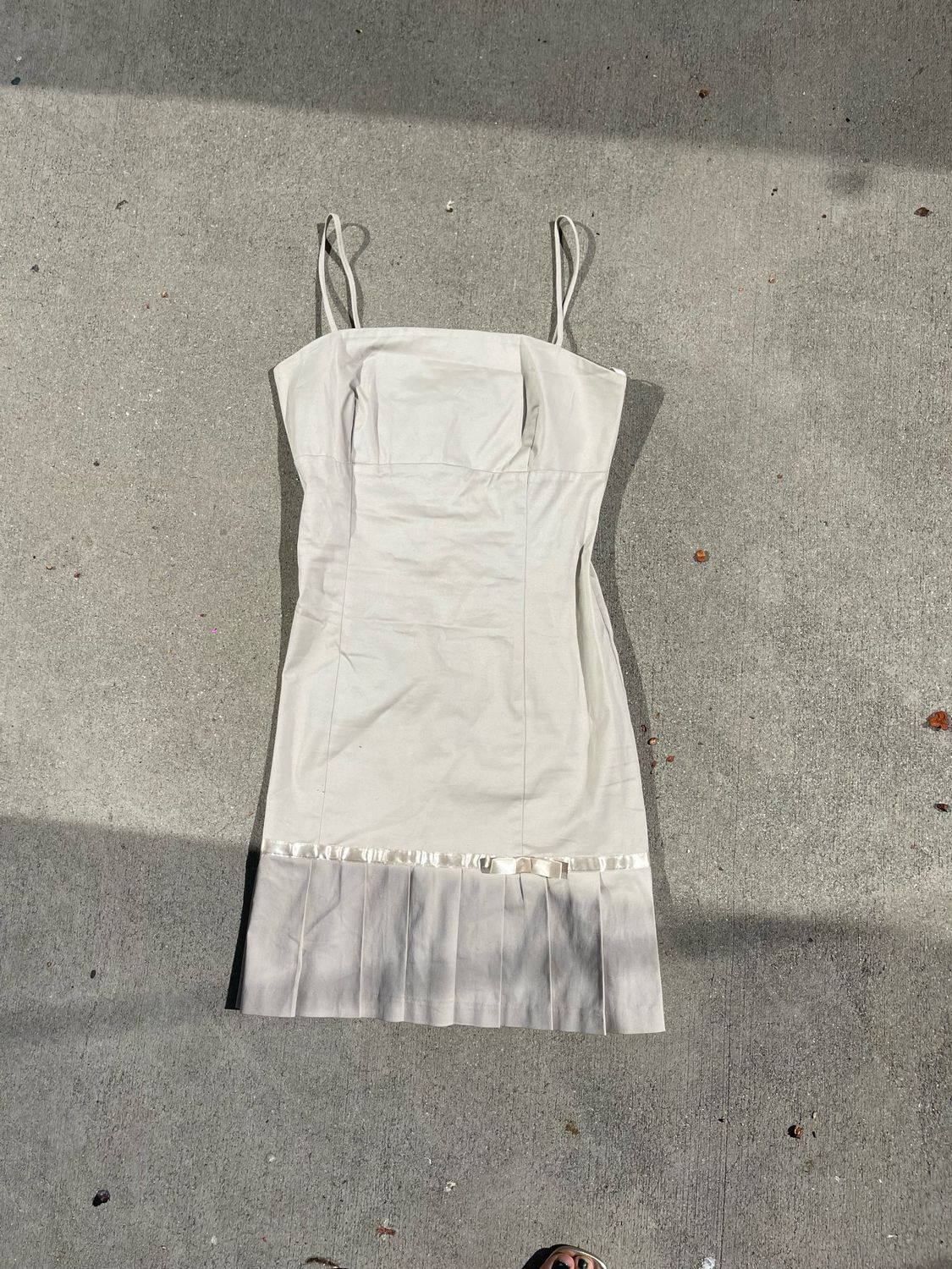 y2k pleated bodycon