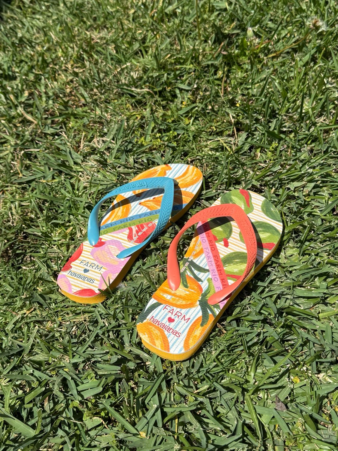 farm rio havaianas collab flip flops