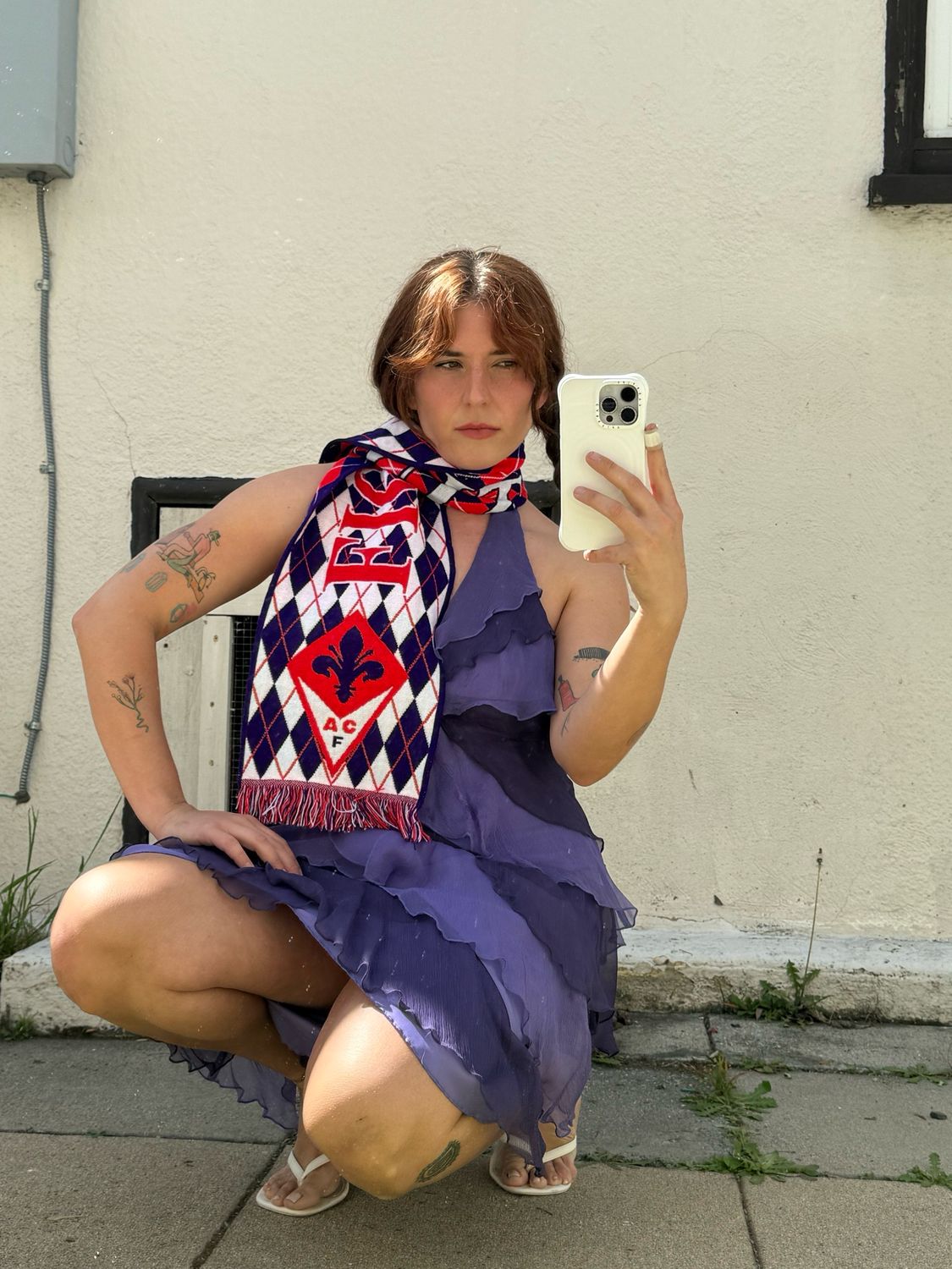 fiorentina scarf