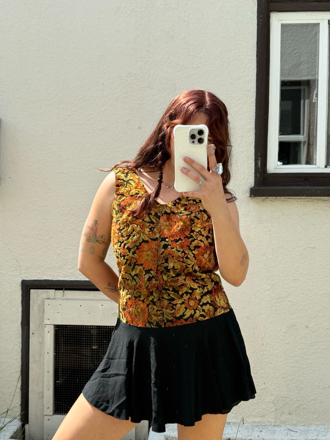 vintage carpet dress