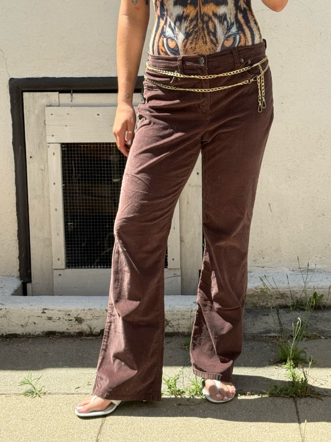 velour jeans