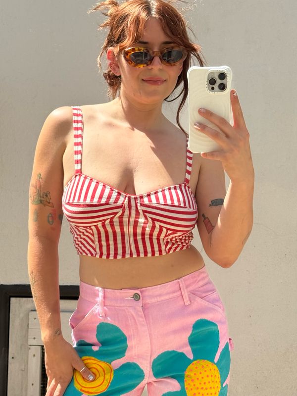 striped tank