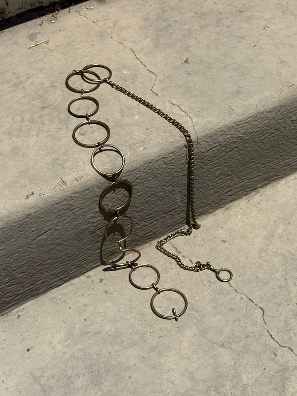 vintage chain belt