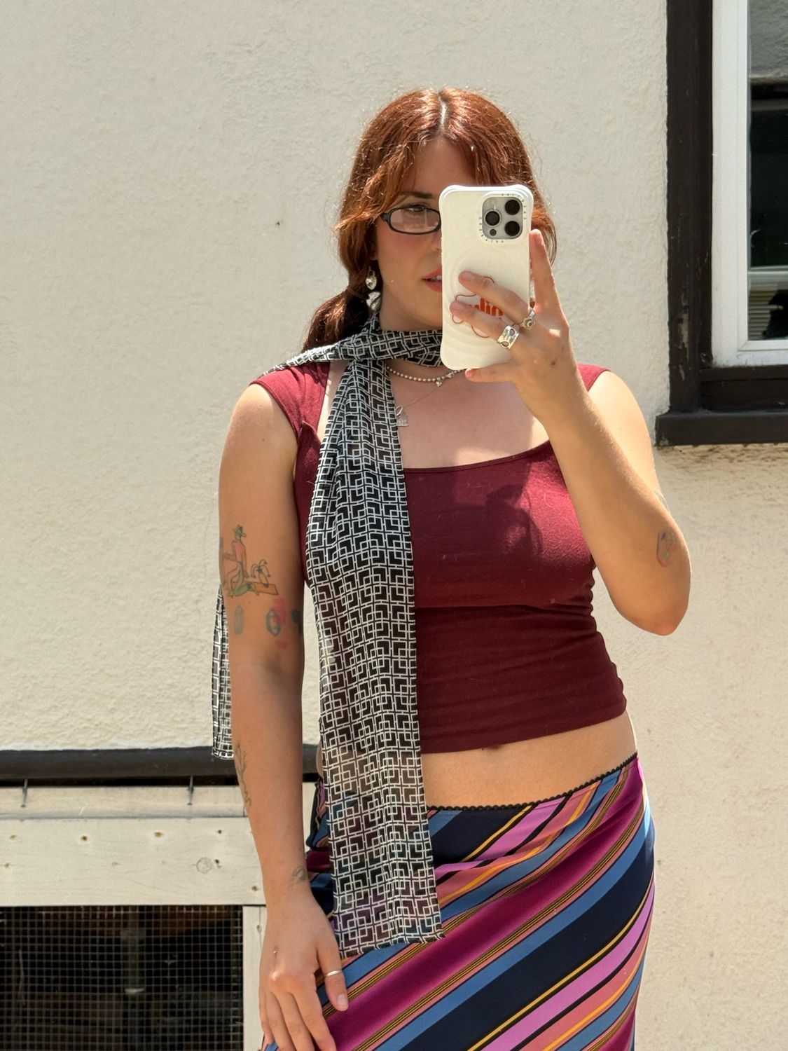 silk scarf