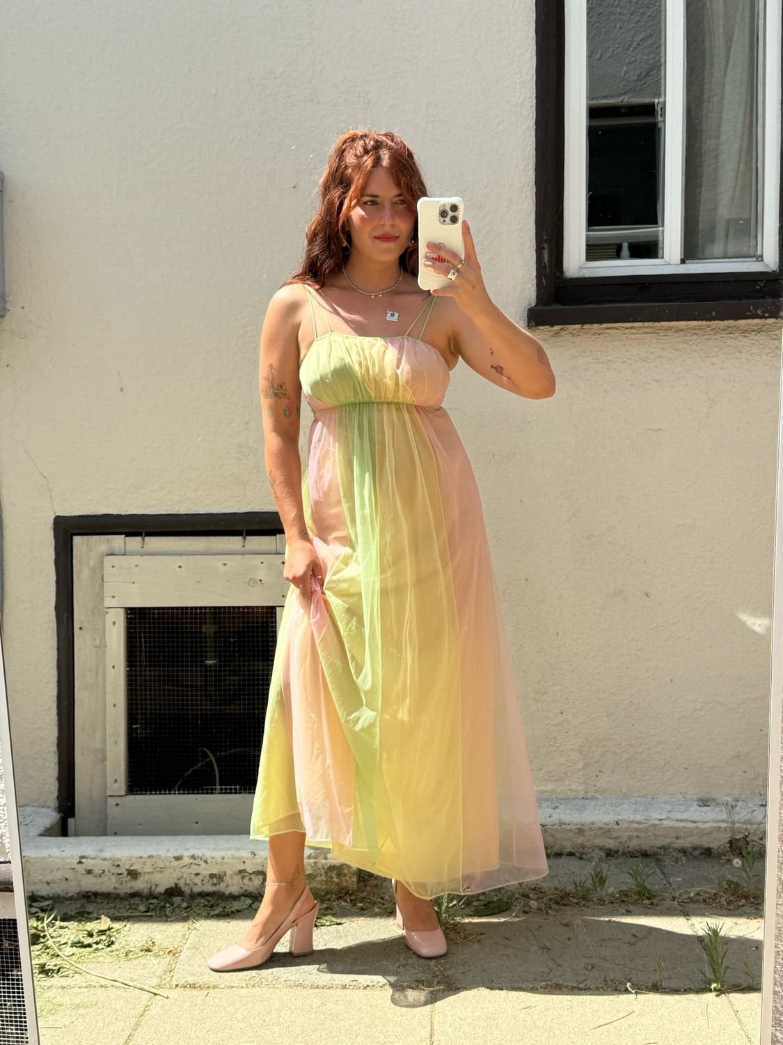 mesh fairy maxi