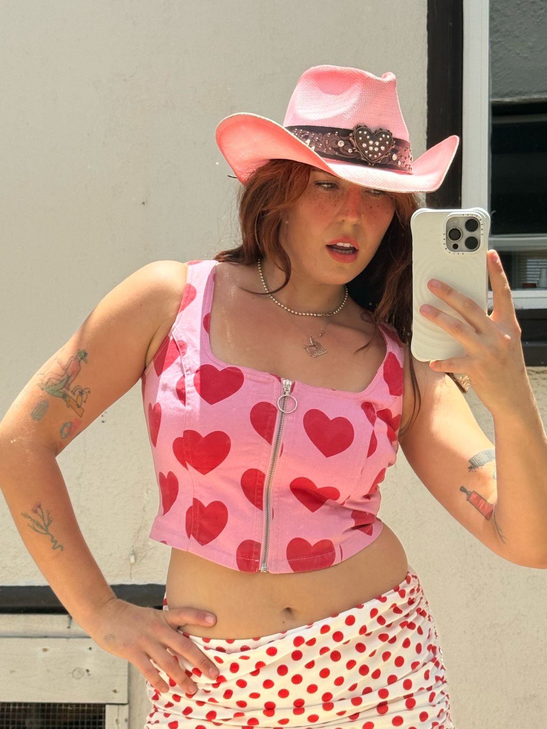 lazy oaf hearts corset