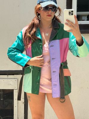 On Time Painted Jacket